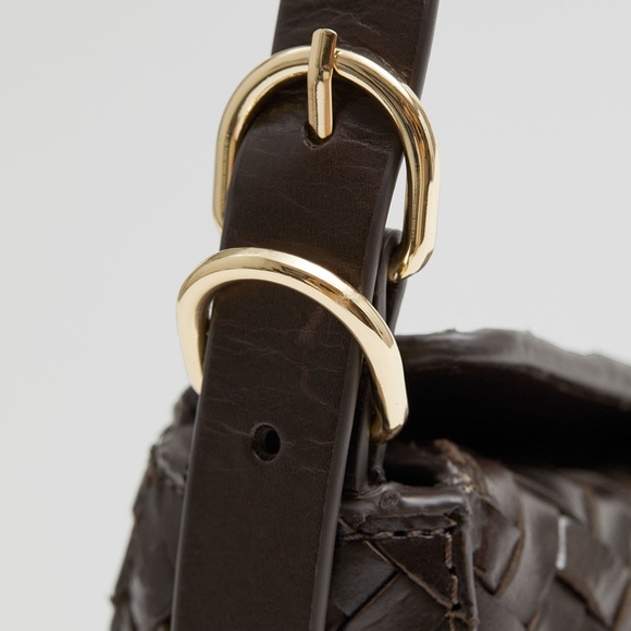 And Other Stories, & Other Stories - Braided Shoulder Bag in Mahoghany - Picture 4 of 11